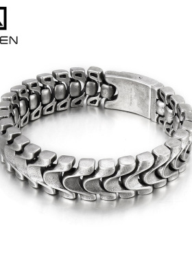 龙骨手链Kalen钛钢霸气