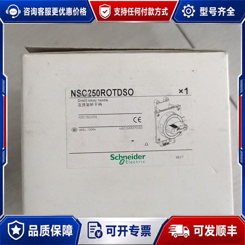 议价施耐德直接旋转手柄NSC250ROTDSO可维修
