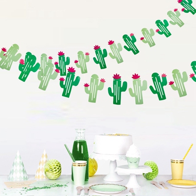 红利节庆用品2米长小清新仙人掌