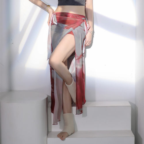 纪小白原创肚皮舞练功服原创裹裙