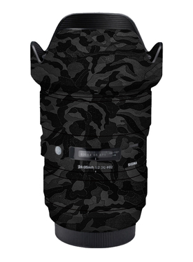 适用于适马24-35F2 DG HSM佳能口全包保护贴膜24-35贴纸