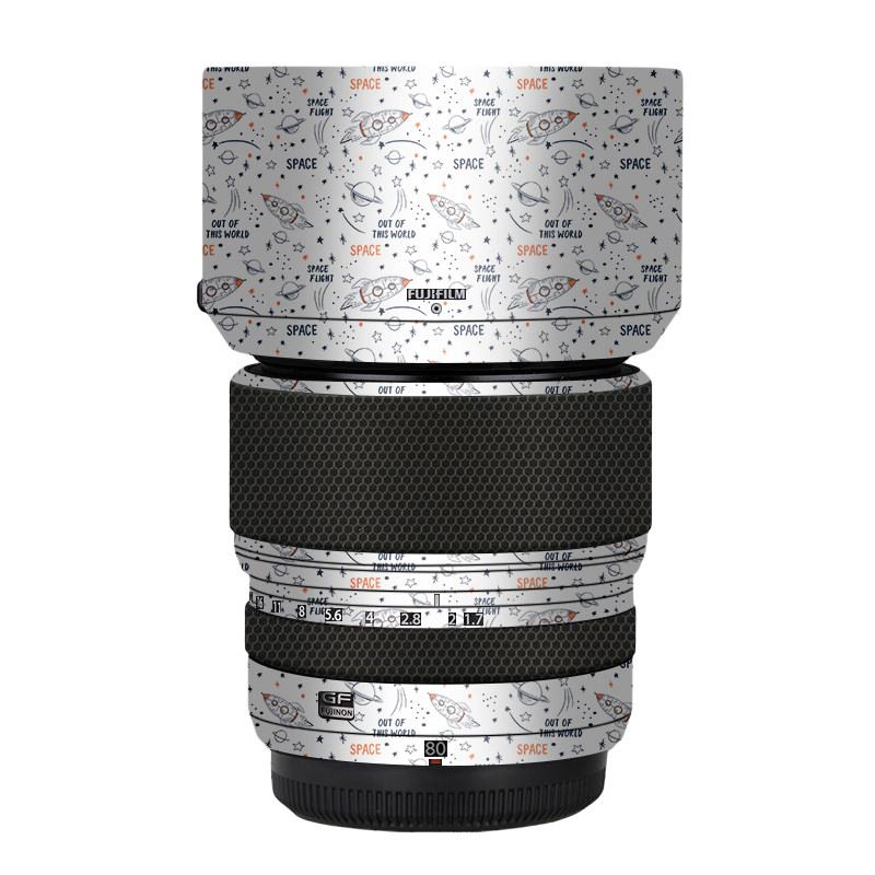 漫步驴适用于富士GF80 F1.7 镜头保护贴膜改色膜贴纸全包3M彩色纸