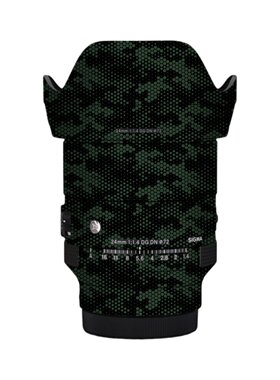漫步驴适用于适马24F1.4 DG DN 索尼FE口镜头全包彩色保护贴膜