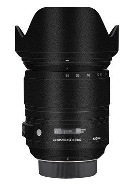 漫步驴适用于适马24-105F4镜头尼康FX口保护贴膜贴纸贴皮彩贴膜纸