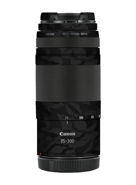 适用于佳能RF75-300 F4-5.6镜头保护贴膜75 300贴纸3M