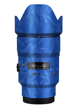 漫步驴适用于适马35F1.4art DG HSM贴纸镜头佳能口贴膜贴彩色贴膜