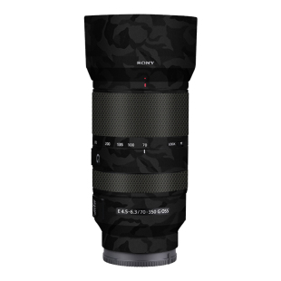 350磨砂3M 漫步驴适用于索尼E70 350F4.5镜头全包贴膜SONY