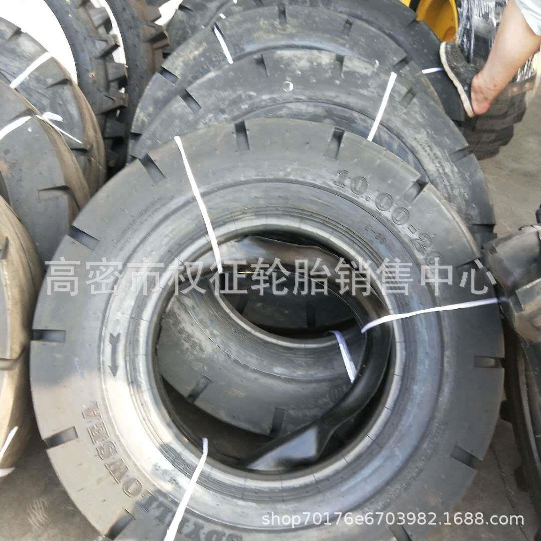 现货供应矿井10.00-20铲运机机轮胎 1000-20压路机轮胎