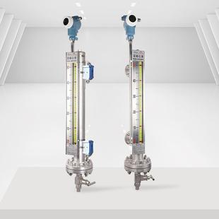 磁翻液位计 真定空面板液UZ位计加板工制厂 远传抽型磁翻板液位计