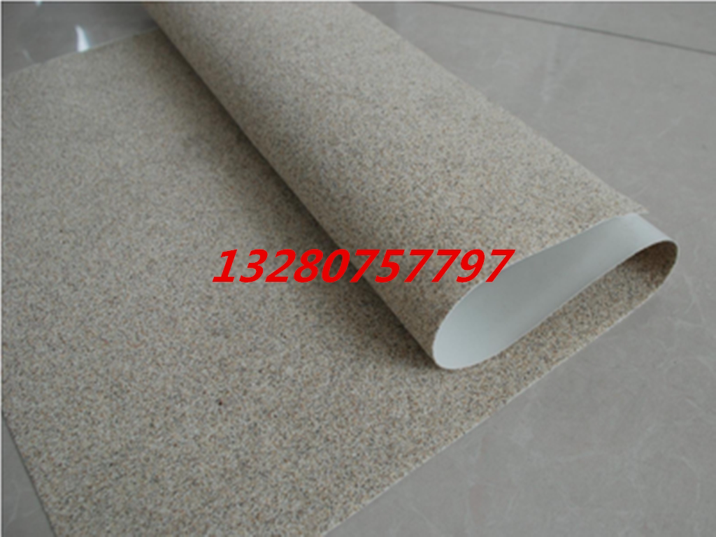 非沥青基反应型高分子自粘防水卷材 自粘胶膜带沙子1.5-1.2厚