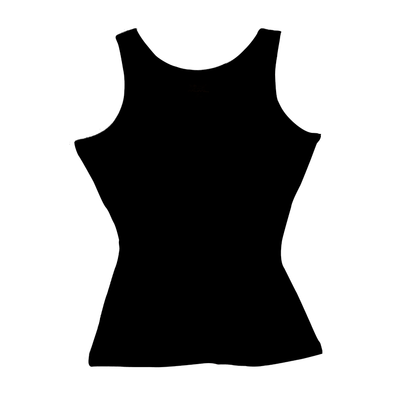 黑色工字吊带背心女春夏外穿白色短款秋冬内搭修身大码女装打底衫