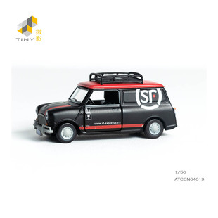 TINY微影 城市CN10 Austin Mini Countryman 顺丰速运 合金模型车