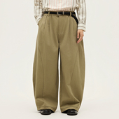 气球裤 SOMENUM森林 25AW「修饰腿型」百搭男女加厚重磅宽松茧型裤