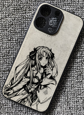机巧少女不会受伤动漫周边布纹手机壳适用iphone17promax苹果16pro华为mate70小米17红米K80一加13iqoo15oppo