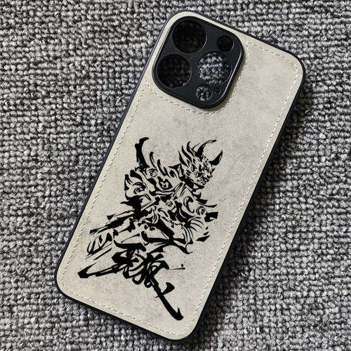 牙狼GARO动漫周边布纹手机壳适用iphone16promax苹果14华为mate60pro小米14红米k70至尊iqooneo10一加ace313T