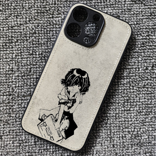谜样女友X 卜部美琴动漫周边布纹手机壳适用iphone17苹果小米17红米k90华为mate60p70荣耀90一加13iqoo15VIVO