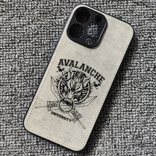 最终幻想周边克劳德布纹手机壳适用iphone17苹果16华为mate60pro小米17红米K80至尊iqooneo10一加13荣耀400