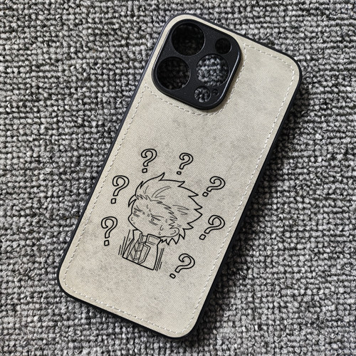 鬼泣维吉尔动漫游戏周边布纹手机壳适用iphone17promax苹果16华为mate60pro荣耀300小米14红米K80一加13Tace5