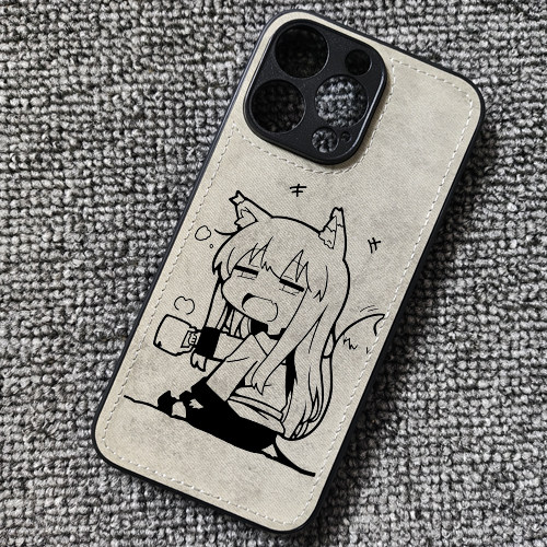 狼与香辛料动漫周边布纹手机壳适用iphone18promax苹果17华为mate80荣耀90红米K100小米17一加15TvivoS60oppo
