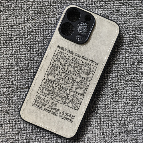 潜水员戴夫游戏周边布纹手机壳适用iphone16promax苹果17华为mate60荣耀WINRT小米17红米K90一加13iqoo15oppo