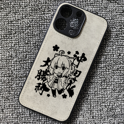 fate fgo 冲田总司游戏周边布纹动漫手机壳适用iphone16pro苹果15华为mate60小米14红米K70至尊iqooneo5OPPO