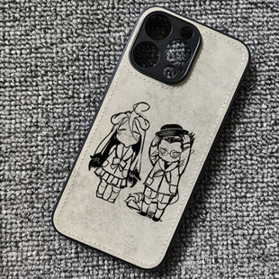 雅儿贝德overlord周边布纹手机壳适用iphone16promax苹果15华为mate60pro红米K70小米14荣耀iqooneo9一加ace3