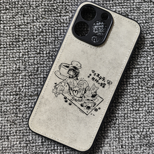 星光咖啡馆与死神之蝶布纹布纹手机壳适用iphone16p苹果华为P70小米15红米K80iqoo13一加12IQOONEO10荣耀300