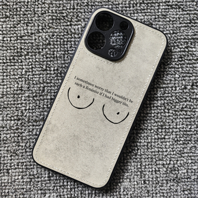 Fleabag伦敦生活英剧布纹手机壳适用iphone17promax苹果16华为mate60pro荣耀300小米14红米K80一加ace5OPPO