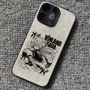 冰海战记海盗战记动漫周边布纹手机壳适用iphone17pro苹果16pro华为mate60荣耀400小米17红米K90一加13iqoo15