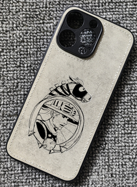JOJO彪马野郎杰诺周边布纹手机壳适用iphone15pro苹果16小米14红米k70华为mate60一加13iNOVA14G一加ACE5RENO