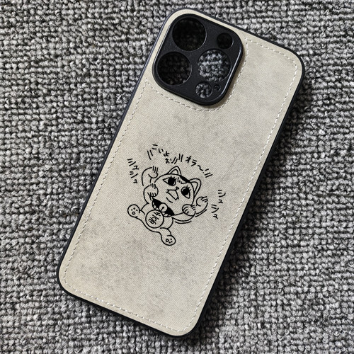 超自然武装当哒当招财猫动漫周边布纹手机壳适用iphone16pro苹果15华为mate60小米14红米K70至尊iqooneo5OPPO