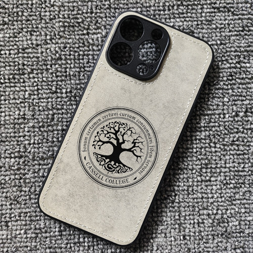 龙族卡塞尔学院徽章半朽的世界树周边布纹手机壳适用iphone18苹果17华为p70荣耀90小米17红米K80一加13iqoo16
