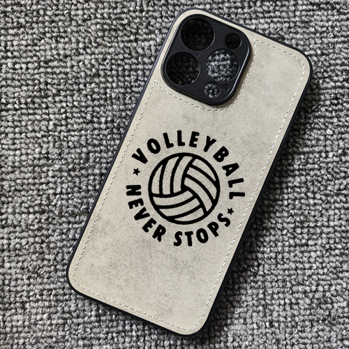 排球永不停歇运动周边布纹手机壳适用iphone16苹果15华为mate60pro小米14红米K80至尊iqoo13一加ace2pro荣耀