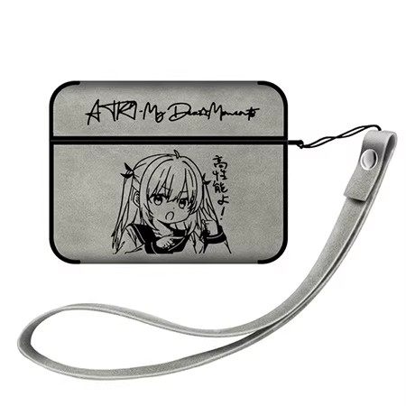 ATRI 亚托莉我挚爱的时光周边苹果蓝牙耳机保护套适用AirPodsPro第二代耳机保护壳翻毛皮1/2/3代全包Airpods4