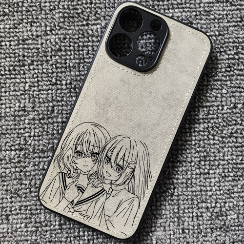 想吃掉我的非人少女周边布纹手机壳适用iphone18pro苹果17华为荣耀90小米17红米K80一加13iqoo16oppofindx10