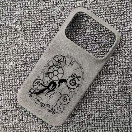 命运石之门牧濑红莉栖周边肤感羊巴皮磁吸手机壳适用于iphone17苹果华为p70小米15红米K70三星S23一加荣耀WIN