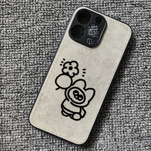 怪物猎人荒野呆猫周边布纹手机壳适用iphone16promax苹果15华为mate60pro荣耀vivox100小米14红米K80一加ACE3