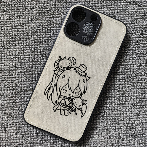 克鲁鲁终结的炽天使动漫周边布纹手机壳适用iphone16苹果15华为NOVA14pro荣耀小米14红米K80一加ace5iqooneo9