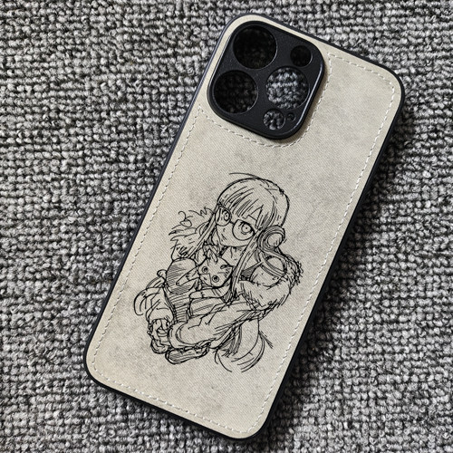 线条女神异闻录佐仓双叶可爱表情动漫布纹手机壳适用iphone16苹果15华为P70荣耀90小米15红米K80iqoo12一加13