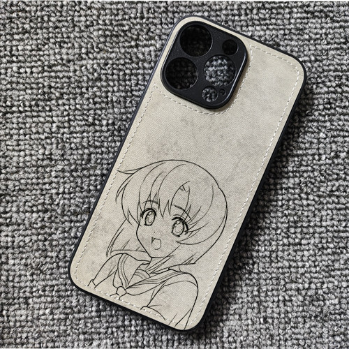 寒蝉鸣泣之时动漫周边布纹手机壳适用iphone16pro苹果17华为mate80荣耀600小米13红米K90一加13iqooneo10VIVO
