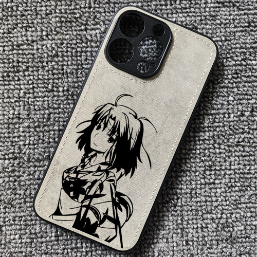 空之境界两仪式动漫周边布纹手机壳适用iphone16promax苹果15华为mate60小米15红米K70iqoo13一加12vivox200