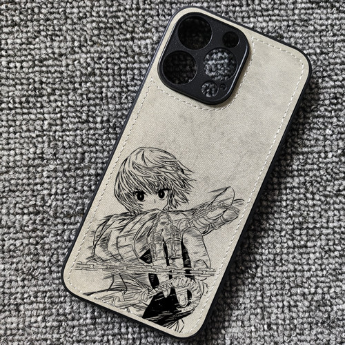 全职猎人酷拉皮卡动漫布纹手机壳适用iphone16pro苹果华为P70小米15红米K70iqoo13一加ACEIQOONEO9z9turbo3