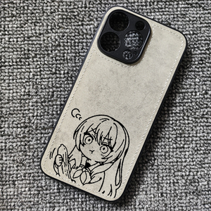 若叶睦BanG Dream!周边mygo布纹手机壳适用iphone16promax苹果15小米14红米k70华为mate60pro荣耀400一加ace5