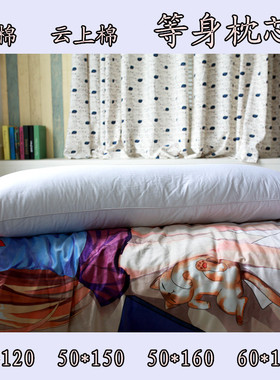 40X120 50x150x160x180动漫明星等身抱枕双人枕芯云上七孔棉 pp棉