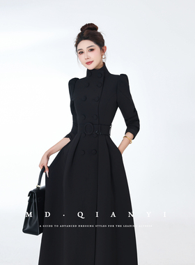 MD千亿【多维格调】2026新款显瘦气质百搭设计感通勤女连衣裙