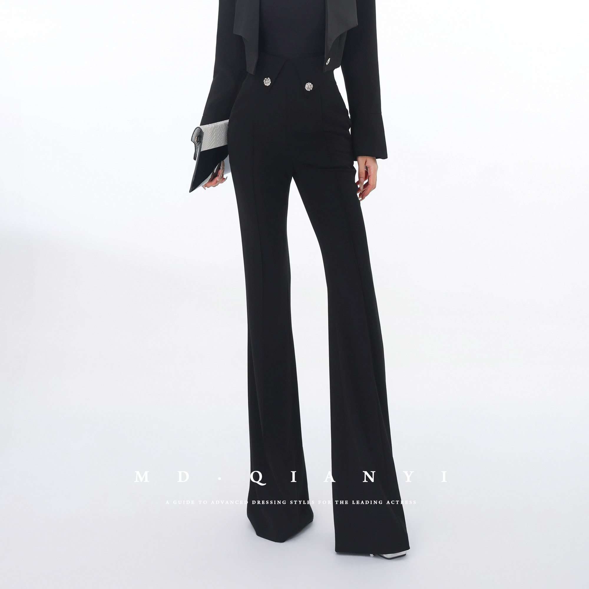 MD千亿【逆天长腿】2026春夏女装长裤休闲显瘦高腰百搭裤子
