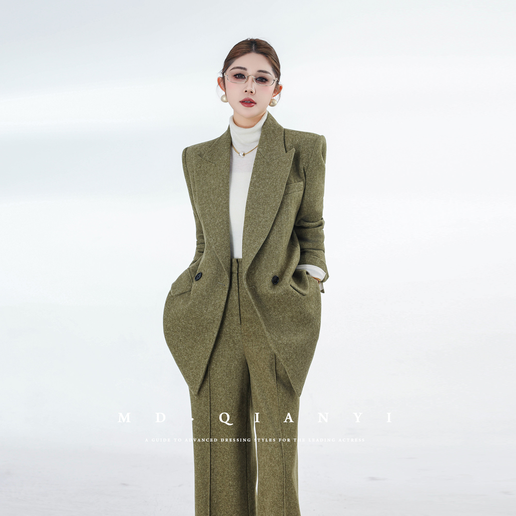 MD千亿【风度翩翩】2026新款轻奢气质时尚休闲西装套装