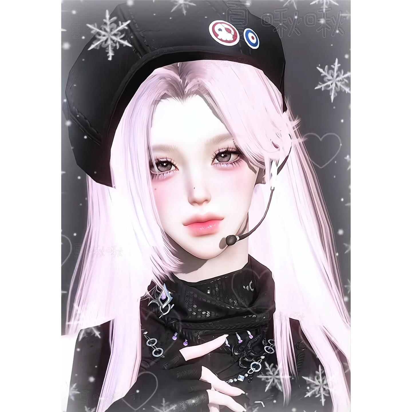 发2 打歌爱豆 皇子 女身男相 夏啾啾 逆水寒手游捏脸女通用