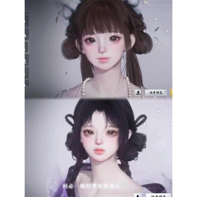 发2 晚钟 妙计 十里桃花雪 燕云十六声捏脸女 端游手游通用