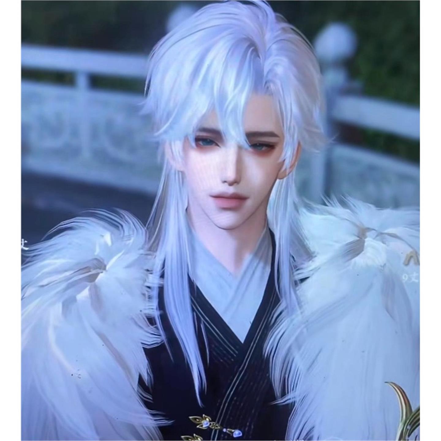 古风脸这一块 依旧很帅 逆水寒手游捏脸男通用